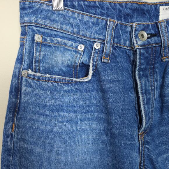 Rag & Bone Rosa Boyfriend Mid-Rise Jeans 25 - Picture 3 of 7